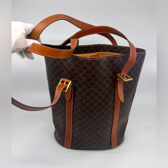 Celine Macadam Tote Bag PVC MC992 - Picture 4 of 16